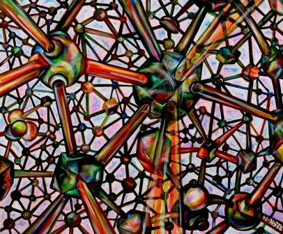 composition--Structure--acrylic on canvas 120x100cm.-2004 -Original